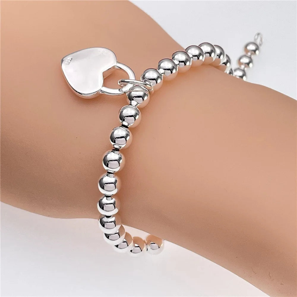 Bracelet Chaîne Carrée en Argent 925 Massif – Bijou Unisexe Élégant pour Femme ou Homme – Cadeau, Soirée, Mariage